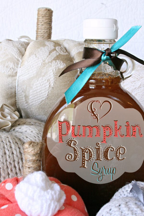 Homemade Pumpkin Spice Syrup | From Foodie With Love