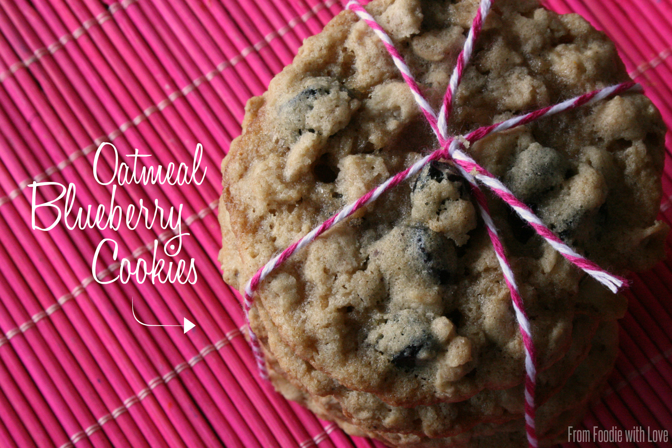 Oatmeal Blueberry Cookies