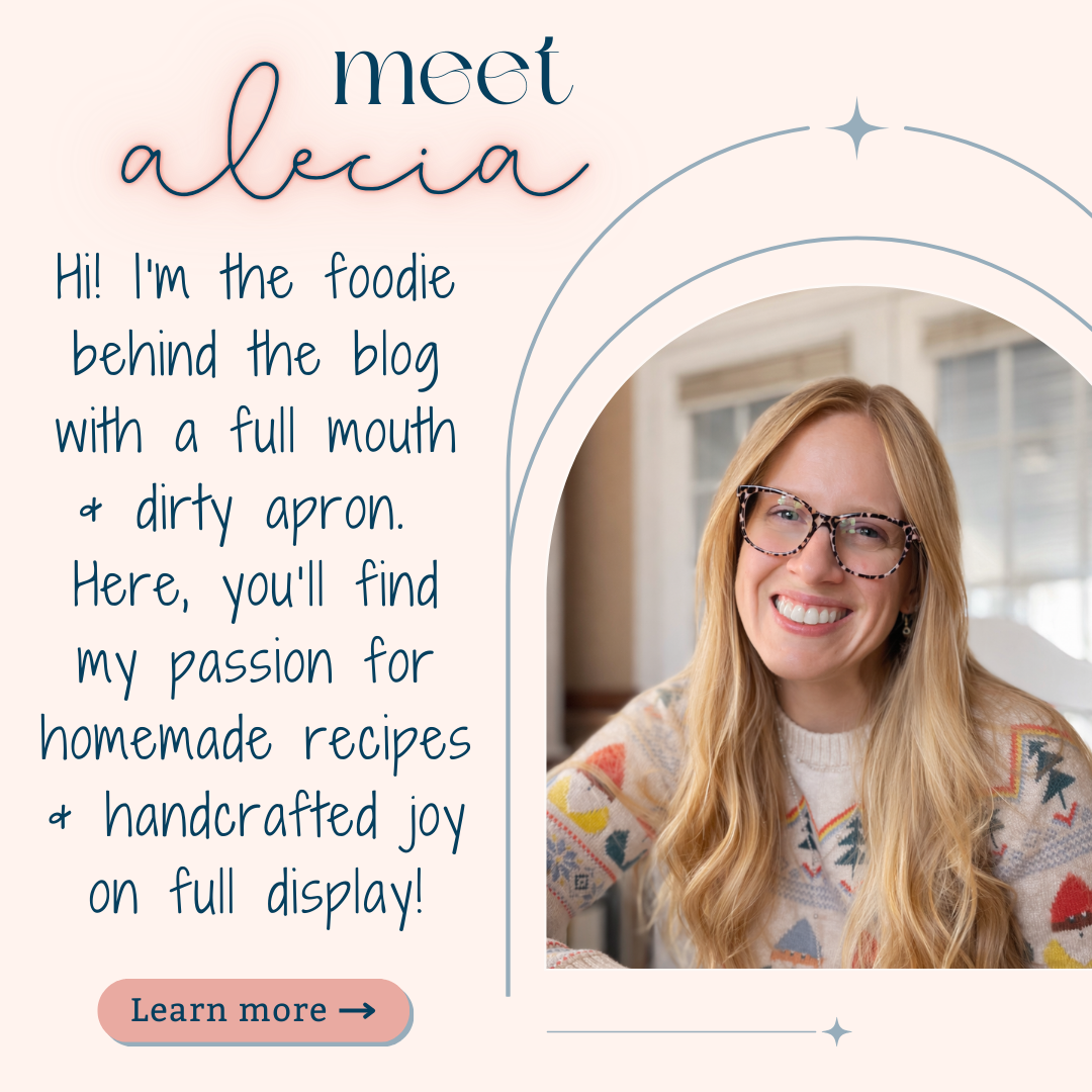 Info about Alecia the author of From Foodie with Love